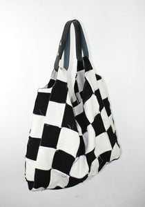 Maxi Checkered Bag