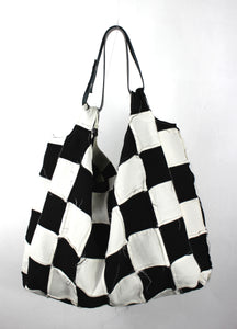 Maxi Checkered Bag