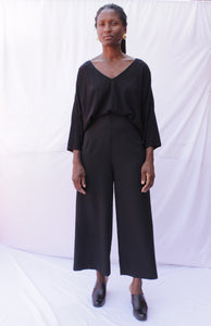 A-line Black Pant