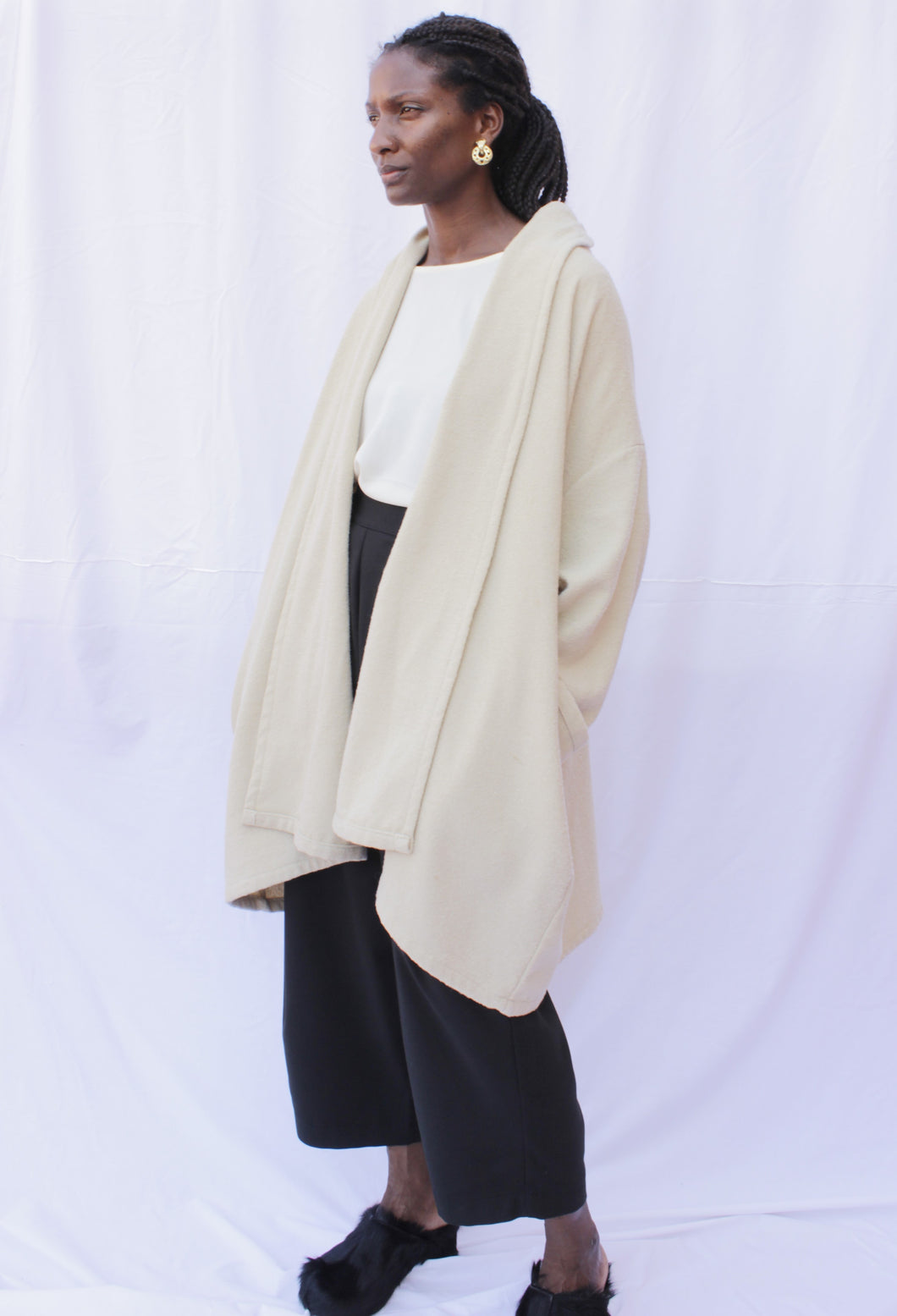 Capote Shawl Coat