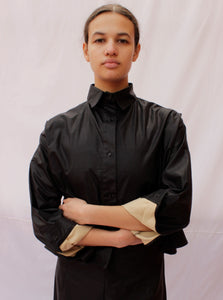 Leather Look Shirt